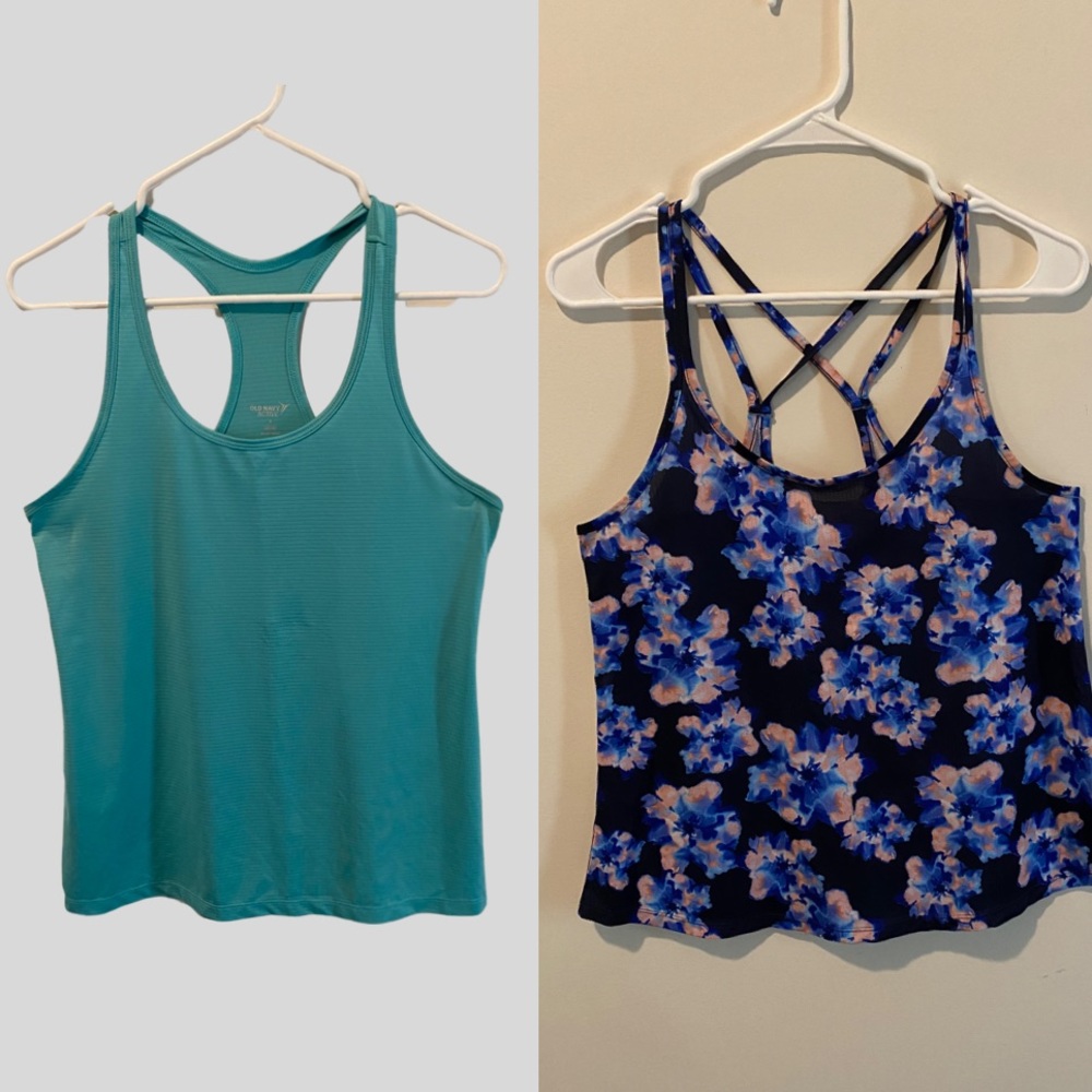 Bundle of 2 Old Navy Active tanks